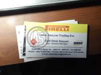Business Card Pirelli - zaid elayan