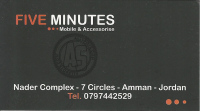 Five Minute Mobile Business card