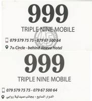 Triple Nine Mobile Business Card