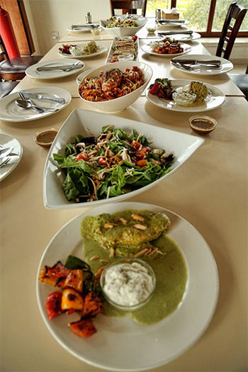 dinner-forest-ajloun