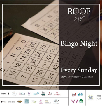 Bingo Night @ The Roof Ramadan Nights