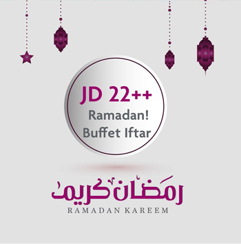 Ramadan 2019 Buffet Iftar @ Crowne Plaza Amman – Jordan